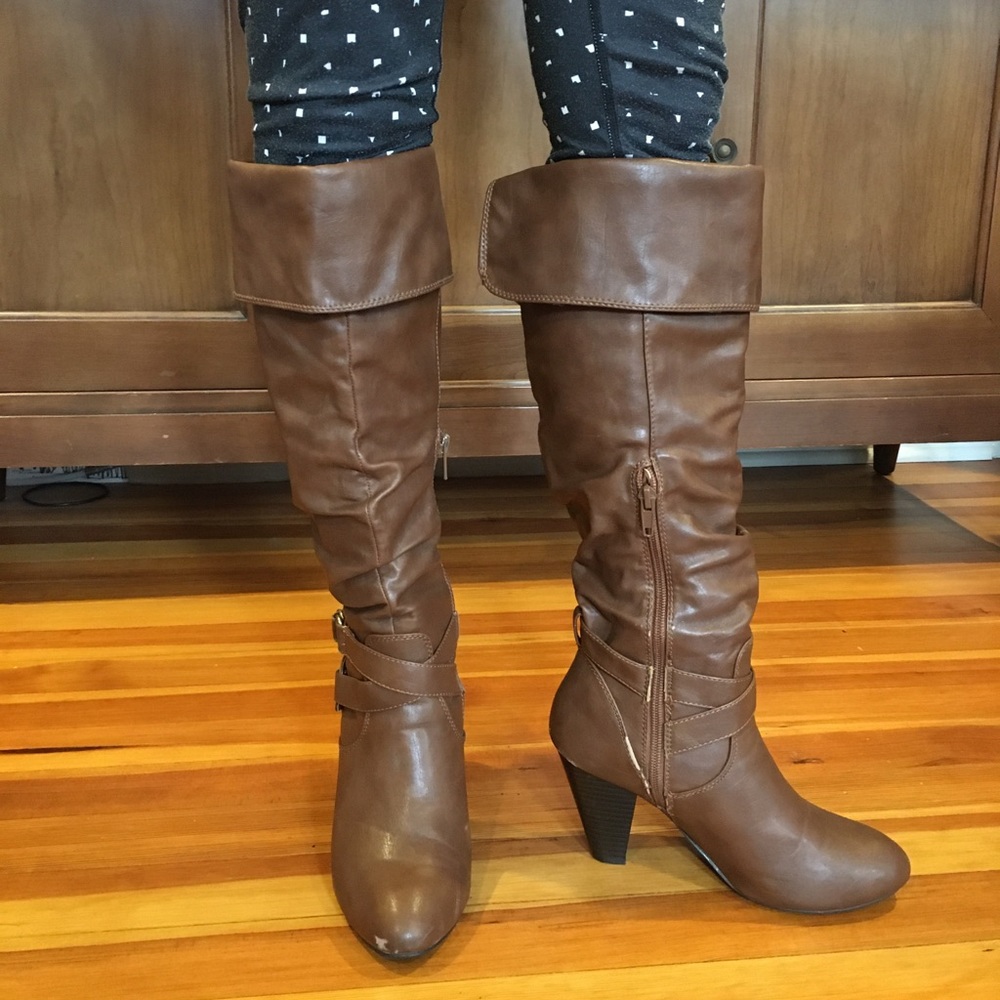 Rampage Heeled Boots// Size: 7